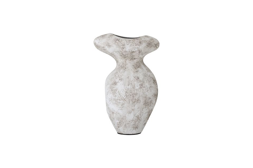 Graue Deko-Vase aus Terrakotta Nori Bloomingville