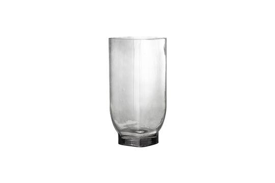 Graue Vase aus Glas Irfa ohne jede Grenze