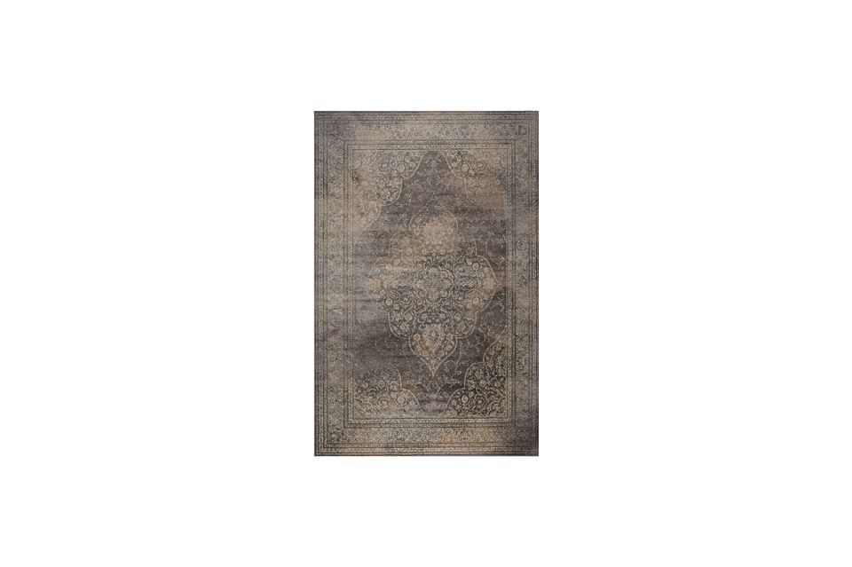 Grauer Stoffteppich Rugged DutchBone