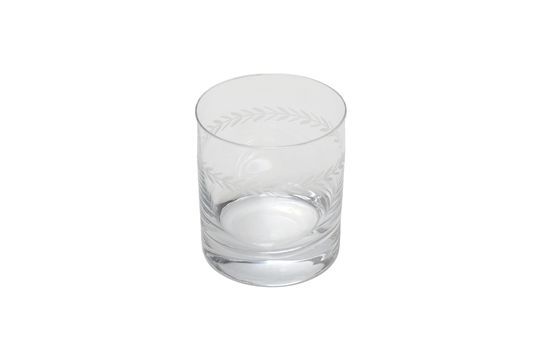 Graviertes Laurier-Whisky-Glas ohne jede Grenze