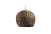 Miniaturansicht Große Hängeleuchte Rattanlampe beige Mooze 1