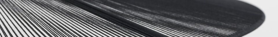 Materialbeschreibung Große schwarze Hängelampe aus Eisen Belle Pendant