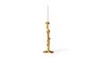 Miniaturansicht Großer Kerzenhalter aus goldfarbenem Aluminium Drip 2
