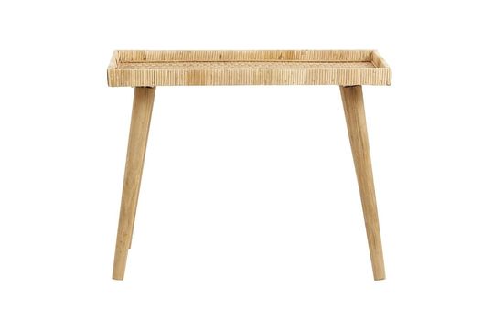 Großer Rattan-Tisch Turn