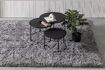 Miniaturansicht Großer Teppich aus hellgrauem und schwarzem Polyester Nové 2