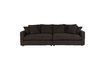 Miniaturansicht Großes 3-Sitzer-Sofa mit braunem Stoffbezug Sense 1