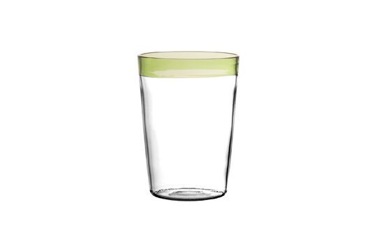 Großes Wasserglas aus grünem Glas Tarifa ohne jede Grenze