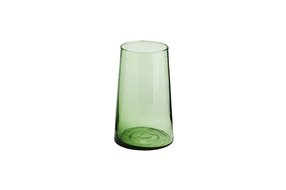 Großes Wasserglas Balda in grün Madam Stoltz