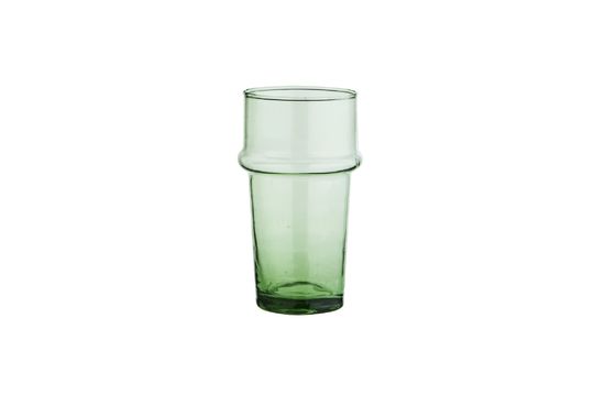 Großes Wasserglas Beldi in grün ohne jede Grenze