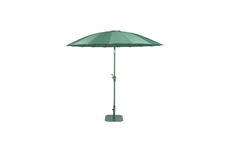 Grüner Sonnenschirm aus Polyester Sunshine Zuiver