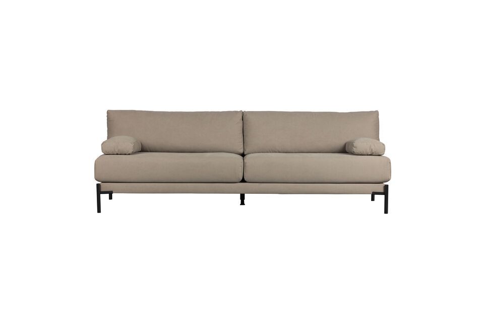 Hellbraunes 3-Sitzer-Sofa aus Stoff Sleeve Vtwonen