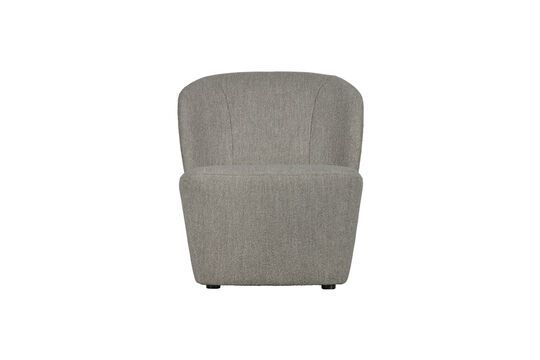 Hellgrauer Stoffsessel Lofty