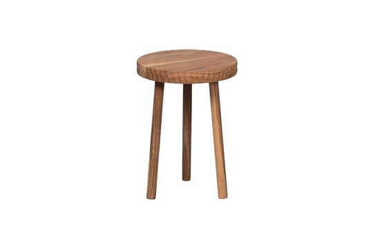 Hocker aus Akazienholz beige Manzi