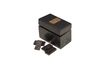 Miniaturansicht Hölzerne Bouhey-Domino-Box mit Messingdetails 3