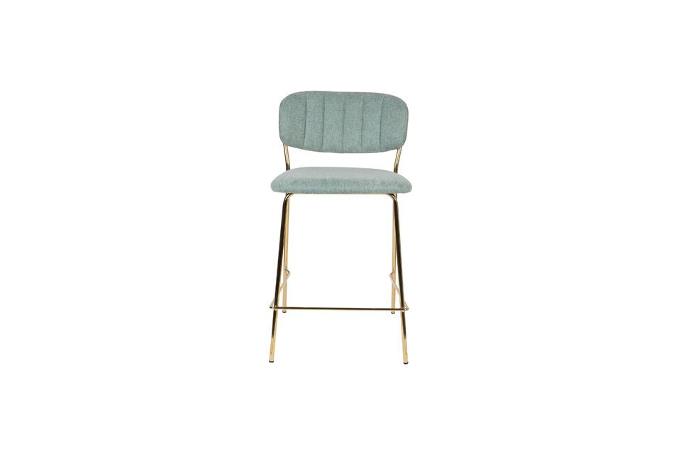 Jolien Counter Stool gold und hellgrün White Label