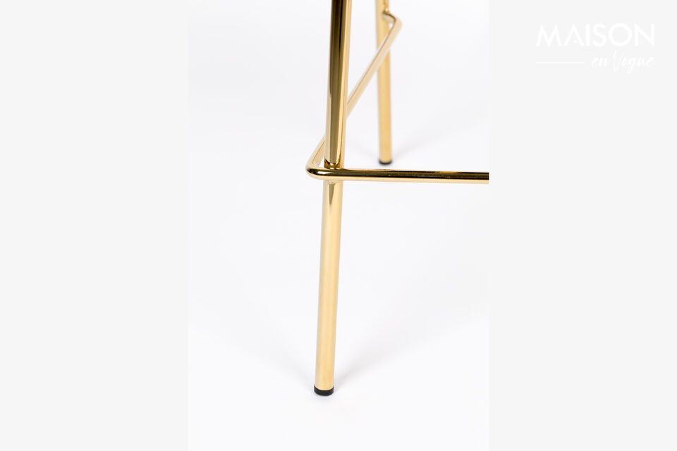 Jolien Counter Stool gold und hellgrün - 12