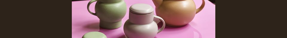 Materialbeschreibung Keramische Teekanne Alaigne