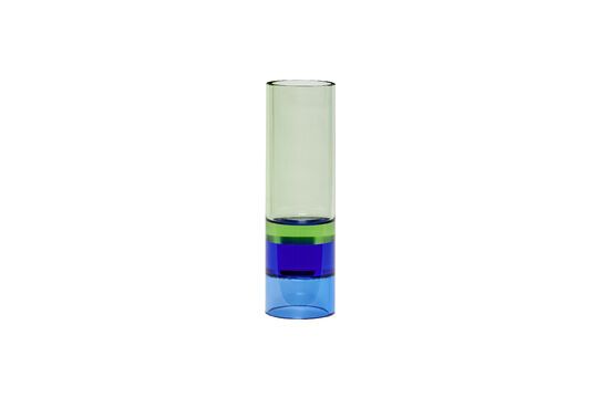 Kerzenhalter in mehrfarbigem Kristall Astro