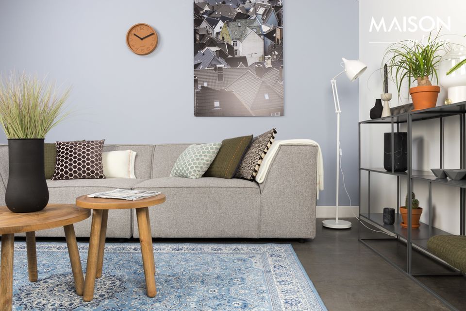 King Sofa hellgrau Zuiver