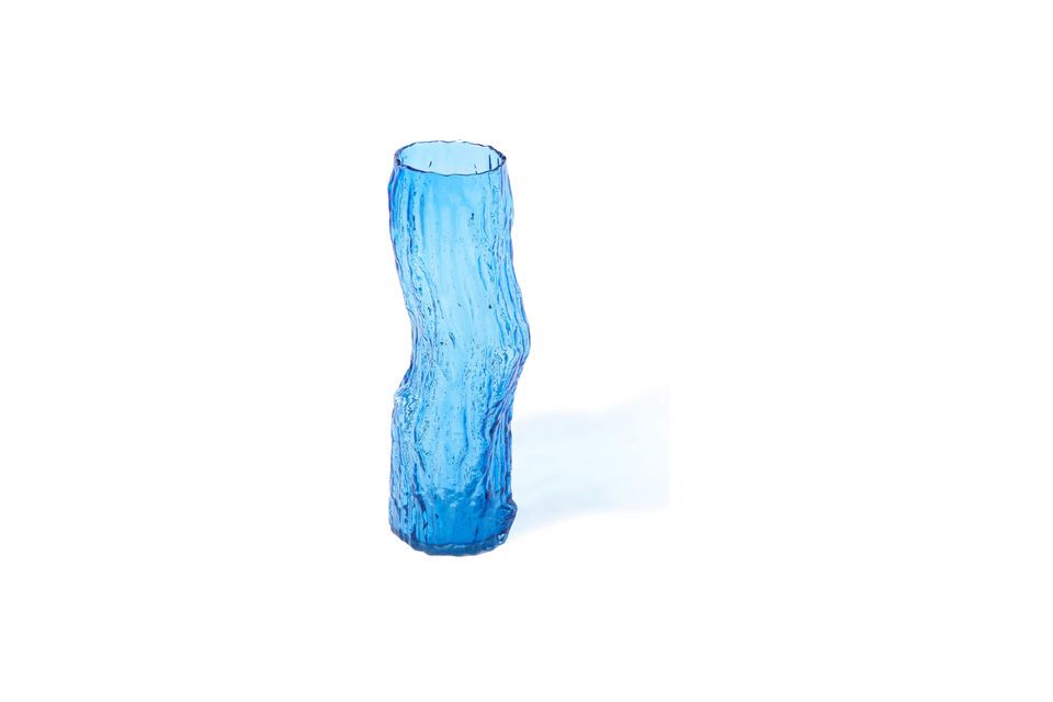 Die transparente Vase passt in viele verschiedene Umgebungen und ermöglicht es Ihnen