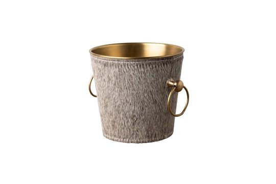 Kleiner Eiskübel aus Aluminium Kupfer Kuh