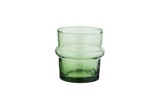 Kleines Wasserglas Beldi in grün