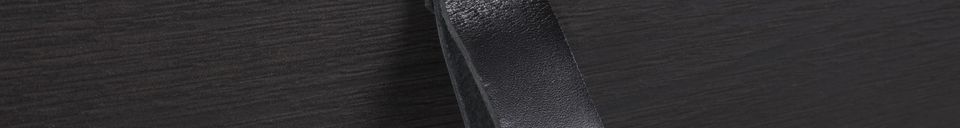 Materialbeschreibung Konsolenmöbel Tokio Schwarz