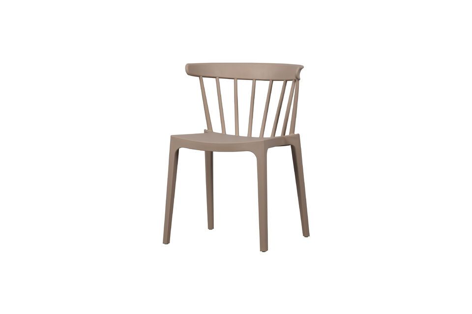 Mit seinem Retro-Look ist der Stuhl Bliss von WOOOD eine echte Bereicherung für Ihre Möbelsammlung