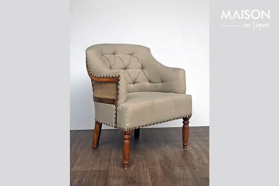 Der Sessel Valbelle wird seinen Platz in einem nüchternen und raffinierten Interieur finden