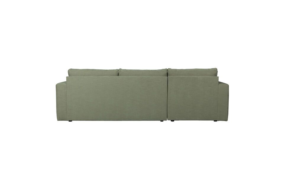 Mit abnehmbaren Rückenkissen und einer Gesamthöhe von 87 cm ist das Bar-Sofa perfekt