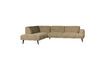 Miniaturansicht Linksseitiges Ecksofa in Champagner-Velours Brush 2