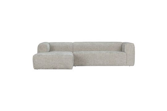 Linksseitiges Ecksofa mit Stoffbezug in Bean Beige ohne jede Grenze