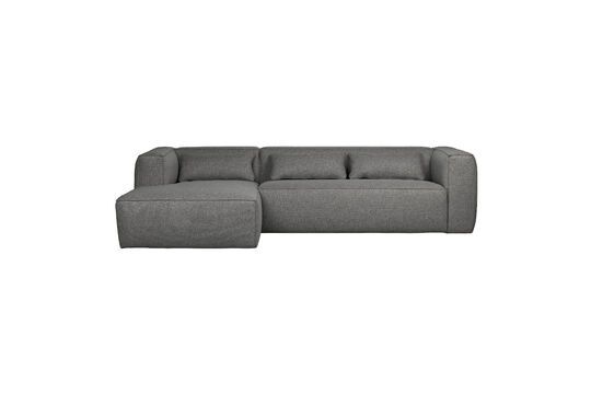 Linksseitiges Ecksofa mit Stoffbezug in Bean Grey ohne jede Grenze