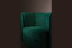 Miniaturansicht Lounge-Sessel aus grünem Samt Flower 5