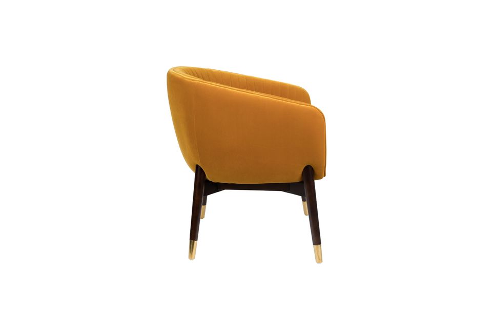 Lounge-Sessel Dolly ocker - 8