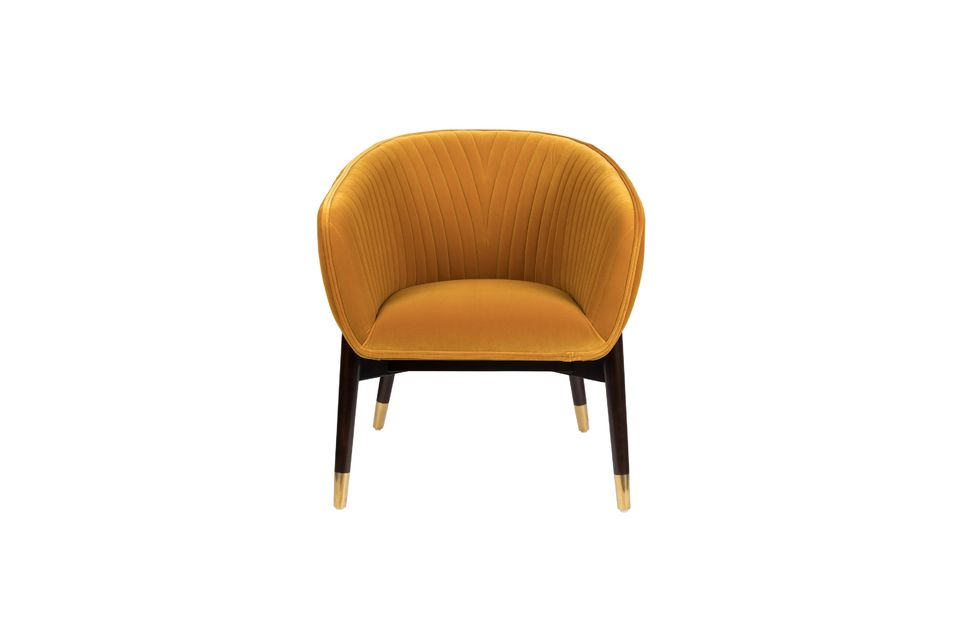 Lounge-Sessel Dolly ocker - 9
