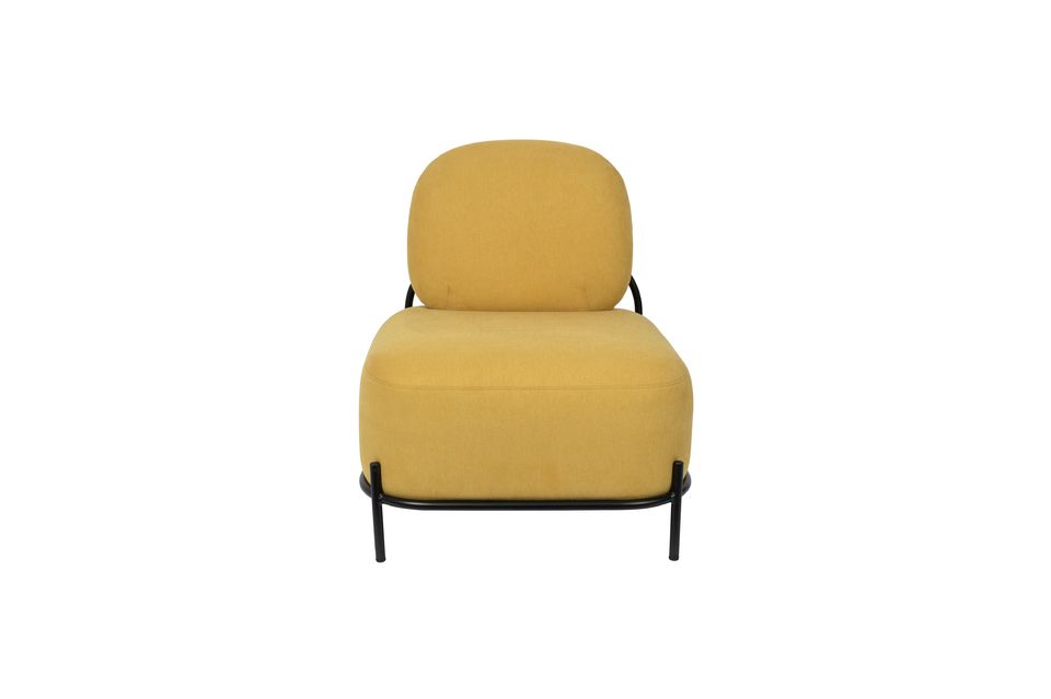 Lounge-Sessel Polly gelb - 7