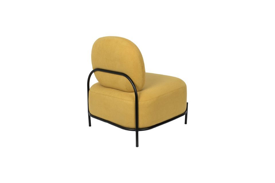 Lounge-Sessel Polly gelb - 9