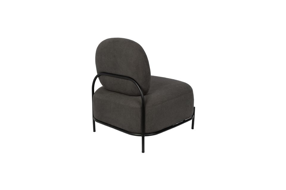 Lounge-Sessel Polly grau - 6