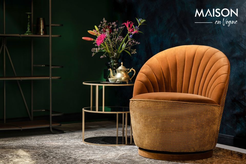 Madisson Loungesessel whiskyfarben DutchBone
