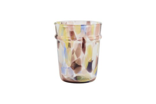 Mehrfarbiges Trinkglas aus Glas ohne jede Grenze