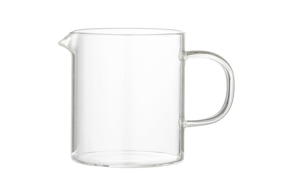 Das durchsichtige Glas erlaubt es Ihnen