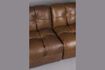Miniaturansicht Modulares 4-Sitzer Sofa aus braunem Leder Hackman 6