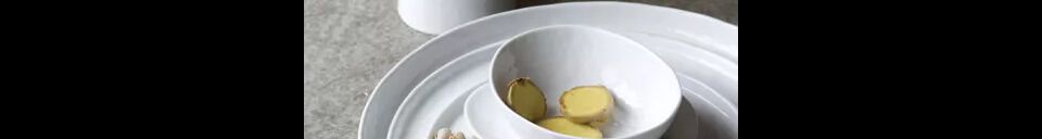 Materialbeschreibung Müslischale Porcelino White