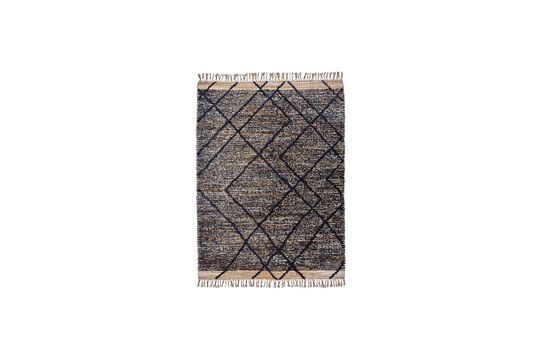 Naturfaserteppich beige und schwarz 200x140 cm Moro ohne jede Grenze