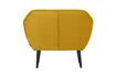 Miniaturansicht Ockerfarbener Velours-Sessel Rocco 5