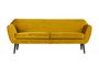 Miniaturansicht Ockerfarbenes 3-Sitzer-Sofa aus Samt Rocco ohne jede Grenze