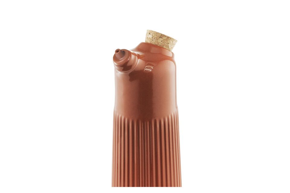 Ölflasche aus Keramik terracotta Junto - 5