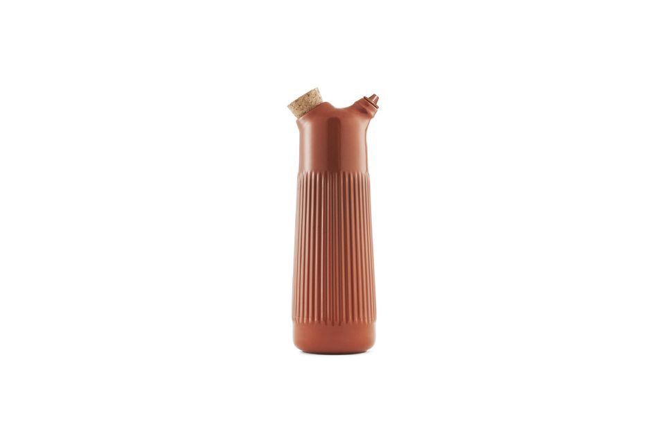 Ölflasche aus Keramik terracotta Junto Normann Copenhagen