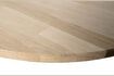 Miniaturansicht Ovale Tischplatte 220x90 aus hellbeigem Holz Tablo 4